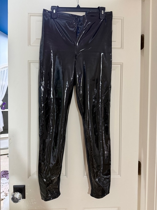 Blackmilk Pants - Blackmilk Glossy Black Vinyl PVC Leggings